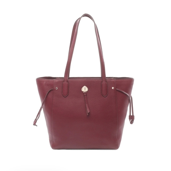kate spade Handbags - Kate Spade Marti Large Shoulder Bag Bordeaux Pebbled Leather Hobo Bucket